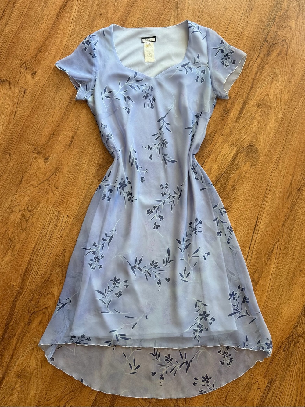 Vtg Fairy Cottagecore Floral Maxi Dress Size 8